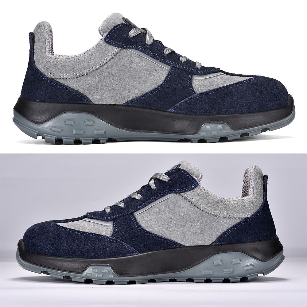 Sapatos de segurança esportivos respiráveis ​​L-7508 Antelope Blue